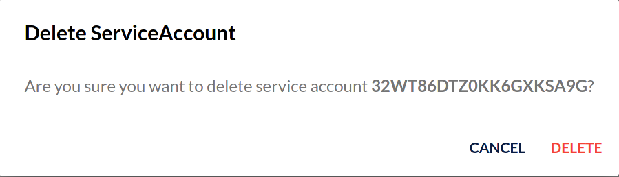 MinIO Console User Management Delete User